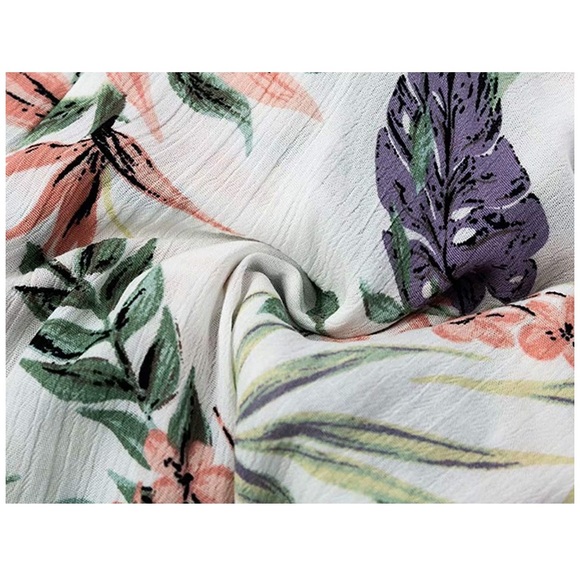 White Floral Playsuit - Picture 6 of 6